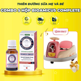 Combo 5 hộp Men Vi Sinh Bioamicus Complete 10 Chủng