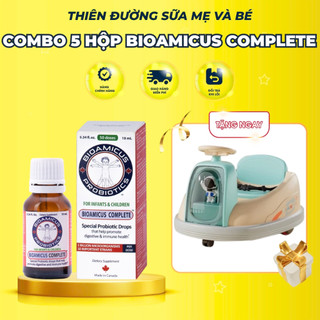 Combo 5 hộp Men Vi Sinh Bioamicus Complete 10 Chủng