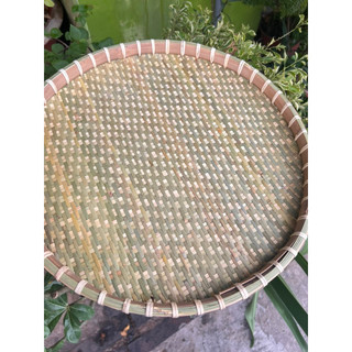 Mẹt cật tre già viền mây