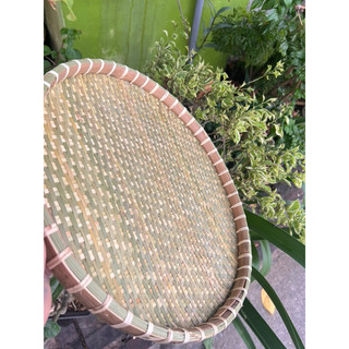 Mẹt cật tre già viền mây
