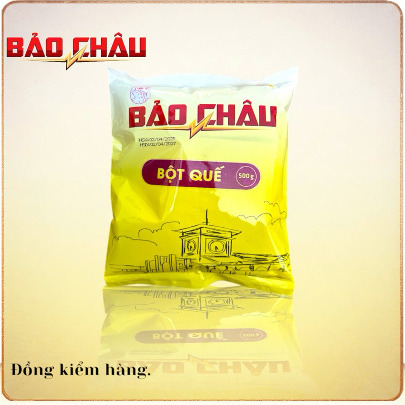 Bột Quế Bảo Châu hàng loại 1 thơm tự nhiên, nguyên chất  bột làm gia vị, làm đẹp, trắng da, giảm cân 500g