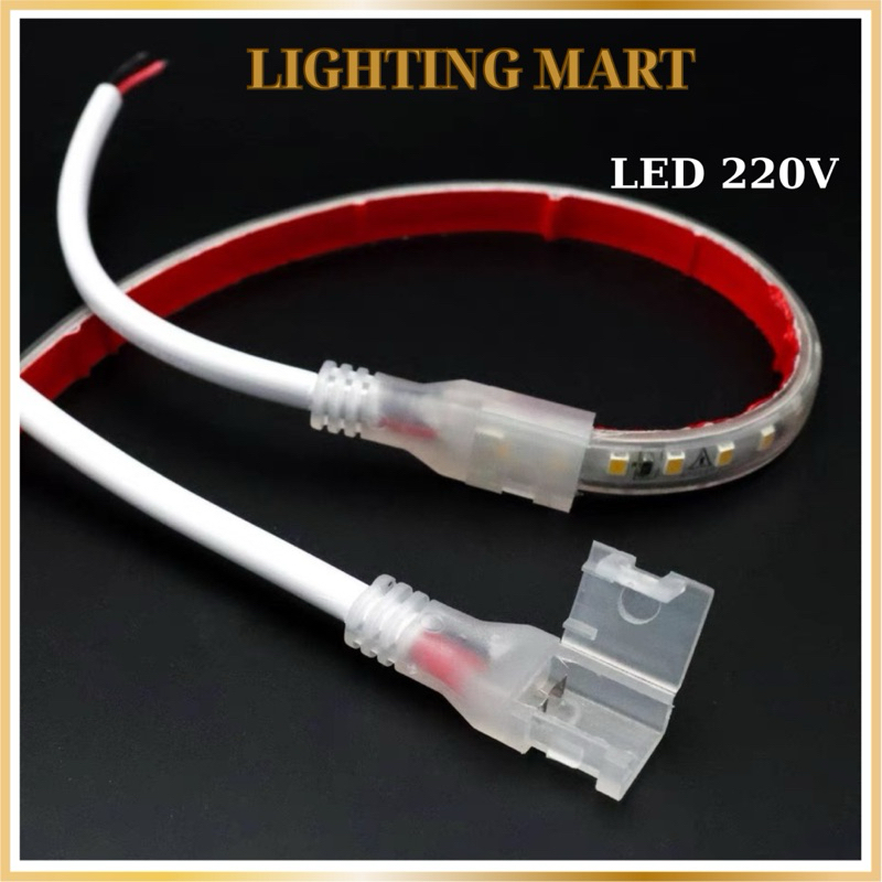 Nguồn kẹp Led dán 220V sử dụng cho dây Led dán 220V