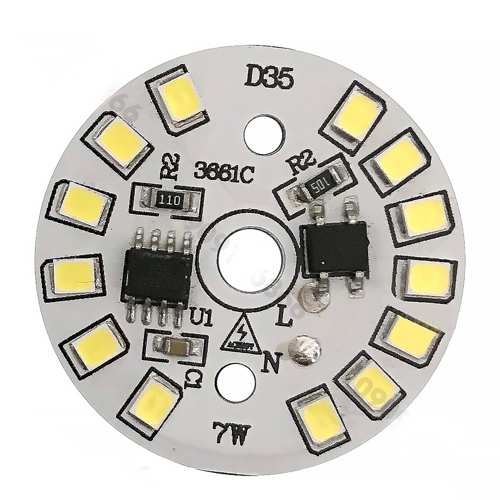 Led vỉ tròn 7w 220v 35mm