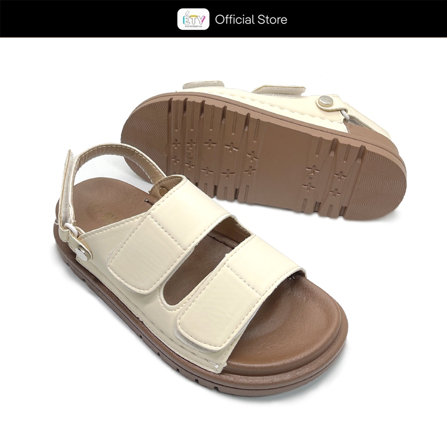 Dép Sandal Nữ ESTY 2 Quai May ,Quai Hậu Da Mềm Đế Bệt Êm Chân Đi Học Đi Chơi Phong Cách Hàn Quốc.