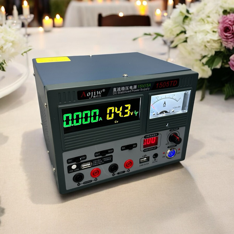 Máy cấp nguồn 1505TD 2A/5A - 15V