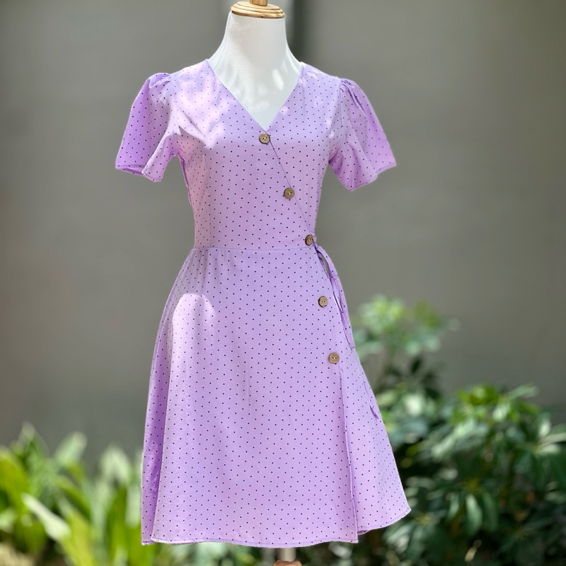 Váy nữ K30 mini women dress hoa nhí