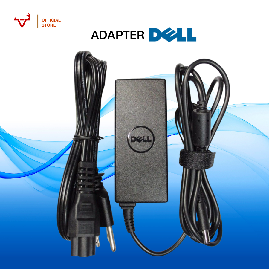 Sạc Laptop Dell 19.5V - 3.34A / 4.62A Chân To Chân Chân Nhỏ cho Dell Inspiron Vostro Latitude XPS - Bảo Hành 12 Tháng