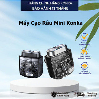 Máy Cạo Râu Mini Konka Công Suất 5W, Chống Nước IPX6, USB Type-C