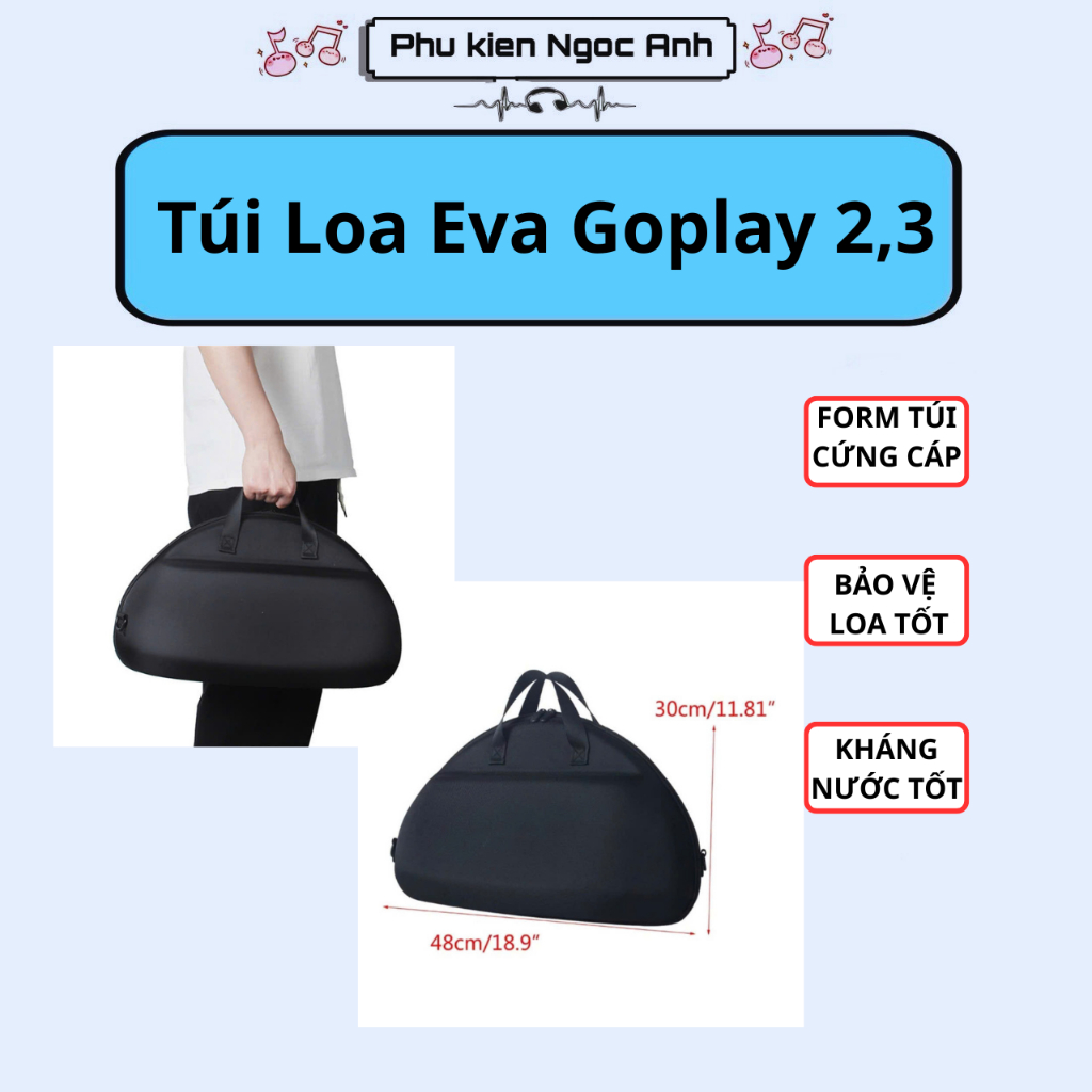 Túi Đựng Bảo Vệ Loa Go Play 2 - 3 Tiện Dụng Mang Theo Du Lịch cao cấp