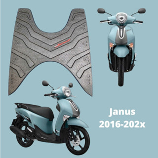 Thảm lót chân xe yamaha janus 2016-2025 mẫu sọc,thảm để chân janus,thảm lót sàn xe janus 2025,gác chân trước xe janus