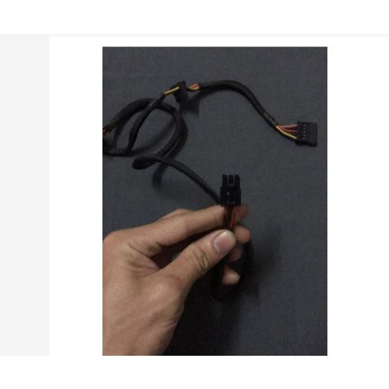 Cáp nguồn 6 pin sang sata cho nguồn seasonic X