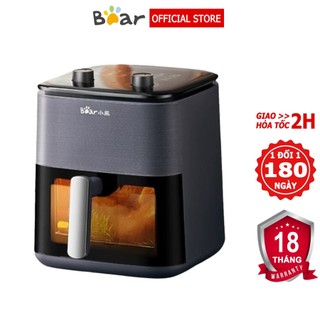  Nồi chiên không dầu 6L Bear QZG-E16H3 P16G3 nồi chiên công nghệ nhiệt đối lưu 360 – BH 6-18 tháng 