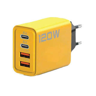  Củ Sạc Nhanh 120W PD USB TypeC Bộ Sạc 4 Cổng Phù Hợp Cho Tất Cả Các Dòng Máy 