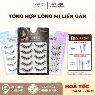 (HOẢ TỐC) Tổng Hợp Lông Mi Giả Gân Trong Meng Jie Shang Pin Chính Hãng