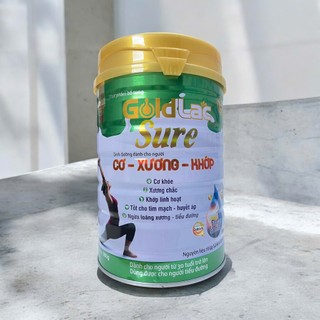  Sữa xương khớp tiểu đường huyết áp Goldlac Sure 900G – Khuyên dùng cho người già loãng xương tiểu đường xương khớp 