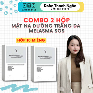 [ COMBO 2 HỘP ] Mặt nạ Melasma SOS Yuejin hổ trợ sáng da giảm nám
