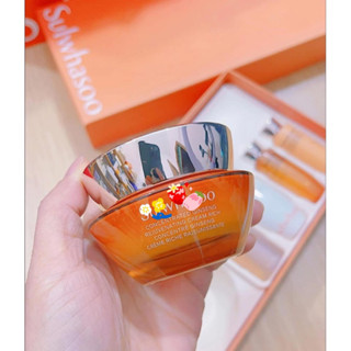 [Hũ Kem 10ml] Kem Dưỡng Trẻ hoá tăng sinh collagen Nhân Sâm Sulwhas00 Concentrated Ginseng Rejuvenating Cream Rich