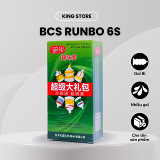 Bao cao su gai bi lớn RunBo, bcs gân gai bi kéo dài thời gian quan hệ