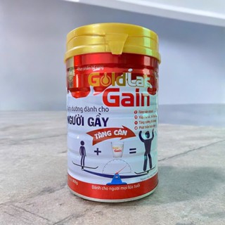 Sữa bột hỗ trợ tăng cân, cung cấp dinh dưỡng cho người gầy Goldlac Gain lon 900g