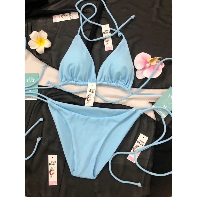 Bikini áo tắm bassi 2 mảnh xanh  Ngọc tôn da (hàng sẵn ) | BigBuy360 - bigbuy360.vn