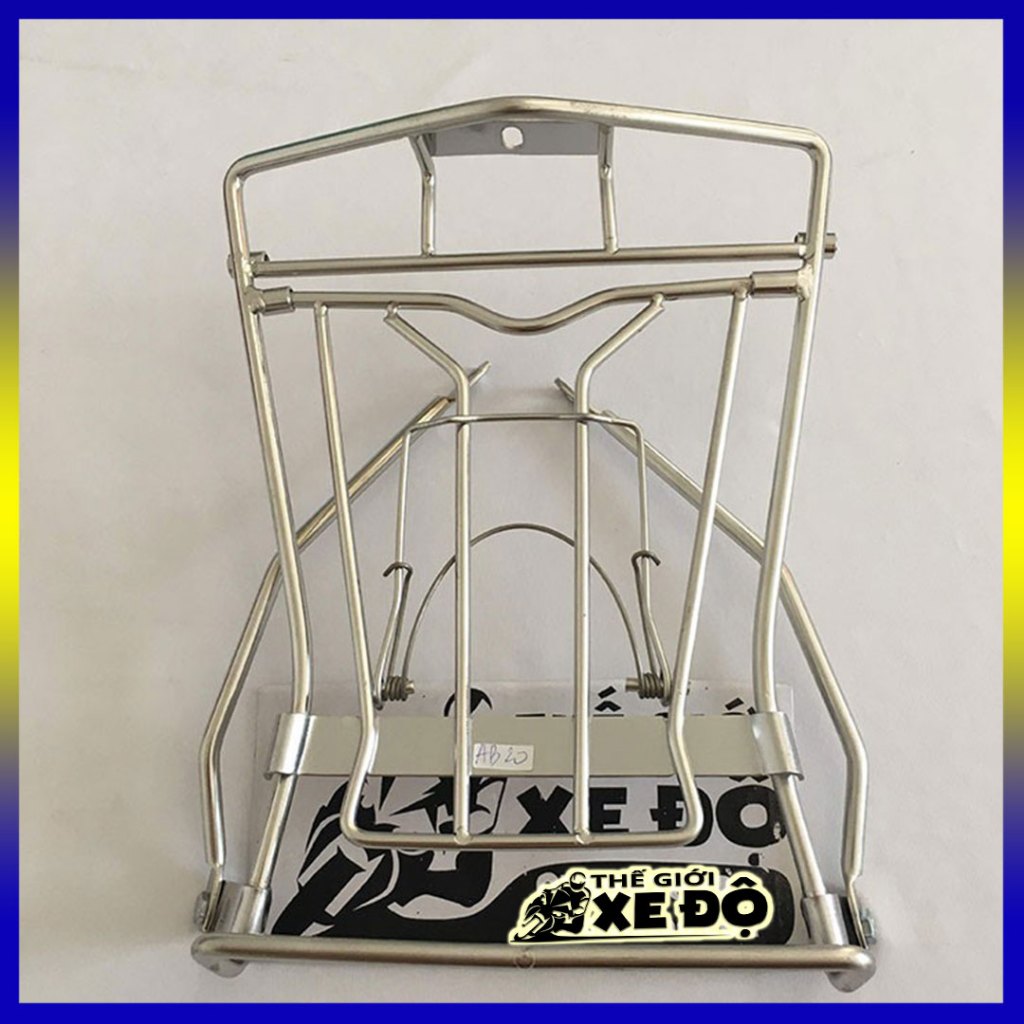 Gác baga AB 150 125 cc inox - baga giữa Air Blade 2020 - 2021 - 2022