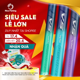 Cần câu đài RICE FISHING V5 Rice Fishing carbon cao cấp câu cá tổng hợp câu cảm giác tốt hơn CC-25