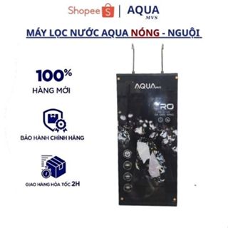 Máy lọc nước RO AQUA - Máy lọc nước AQUA MVS 2 chức năng NÓNG -  NGUỘI Model 9 cấp lọc , 2 vòi - Chính Hãng