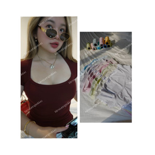 Áo cúp cải tiến dáng thắt eo kimcuongsokiuu bộ sưu tập hè hạt Form dáng dài ôm siết vào body