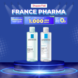 Nước Tẩy Trang La Roche Posay Làm Sạch Sâu, Dịu Nhẹ Cho Da Dầu Mụn, Da Khô, Da Nhạy Cảm 400ml Từ France Pharma