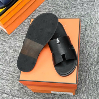 Dép Hm Nam Hàng Cao Cấp, Dép Quai Ngang Hm ĐẾ GỖ da xịn đế cao su quai da, Mẫu mới Hot 2025