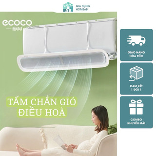 Tấm chắn gió điều hoà ECOCO khử khuẩn và ngăn cản gió E23147