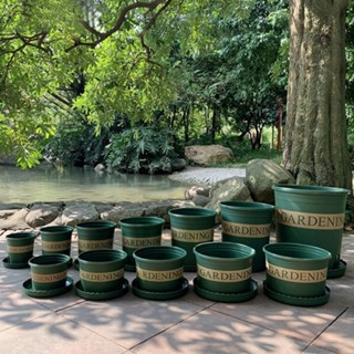Chậu Nhựa Trồng Cây Cỡ Lớn LASE GARDEN 5-7 Gallon, Chậu Nhựa Dẻo Trồng Kiểng Lá Để Nhà, Sân Vườn
