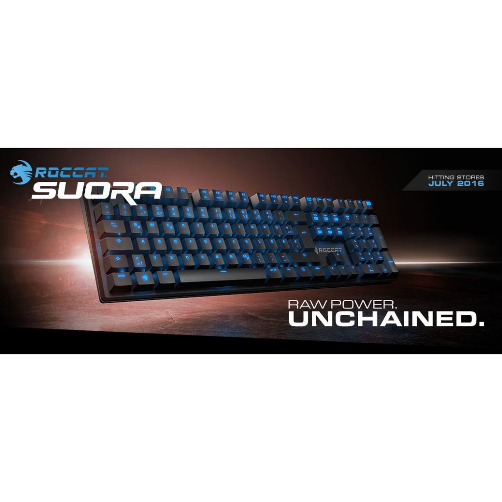 Bàn phím cơ Roccat Suora Red Switch BLue Led mới 100% fullbox
