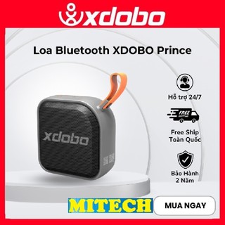  Loa Bluetooth XDOBO Prince 1995 Công Suất 15W Loa Du Lịch Nhỏ Gọn Kháng Nước IPX7 Pin 20h BH 2 Năm 