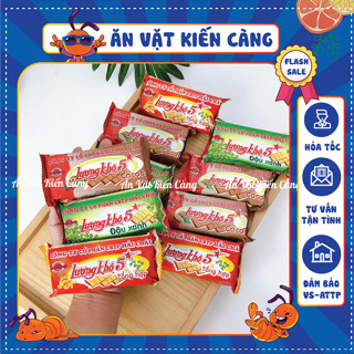 [COMBO 10 CHIẾC] Lương khô hải châu (Gói 65g) vị Ca cao/đậu xanh/tổng hợp, hàng chính hãng