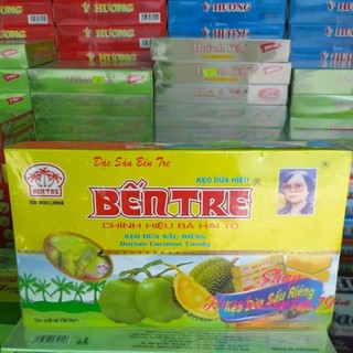 Kẹo dừa Bến Tre sầu riêng gói máy ( hộp 300g )