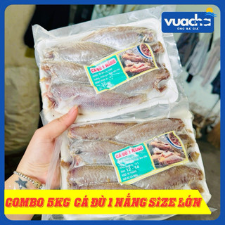 [Combo 5kg] Cá đù 1 nắng size lớn - Giao hoả tốc HCM