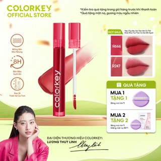 [Hàng Mới Về] Son Velvet COLORKEY Chất Son Kem Nhung, Mịn Lì, Mềm Mượt Trên Môi 3g/2.5g