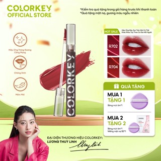 Son Môi Gương Bóng COLORKEY Mirror Tạo Hiệu Ứng Căng Bóng Như Gương Cho Đôi Môi Đầy Đặn Quyến Rũ