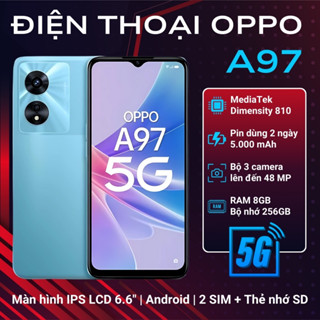Điện thoại OPPO A97 8GB/256GB - Sang Trọng | Mượt Mà | Chụp Ảnh Ấn Tượng - Chính hãng bảo hành 1 năm