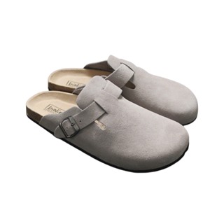 Dép Đế Trấu Kiểu Dáng Botson Sục Da Lộn Đủ Màu Sắc Thương Hiệu Bioline Unisex Nam Nữ - SDL