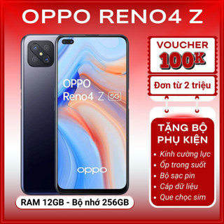 Điện thoại OPPO Reno4 Z 5G (12GB/256GB) – Màn 120Hz Mượt Mà | Hiệu Năng Mạnh Mẽ | Camera Ấn Tượng