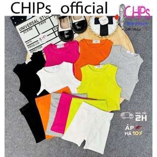 Bộ Quần Áo Ôm Body Mùa Hè Cho Bé Gái Dáng Crotop Fom Ôm Body Cho Bé Gái