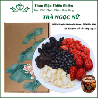  Trà Ngọc Nữ Thảo Mộc Thiên Nhiên bổ khí huyết dưỡng buồng trứng chống lão hóa sạm nám đẹp da 