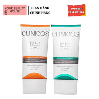 [Clinicos] Kem Chống Nắng Truth Sunscreen SPF50+ PA++++ - 50ml