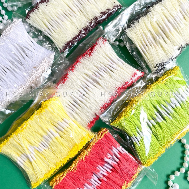 NHỤY HOA (NHỤY CHỈ) đầu nhỏ làm hoa handmade