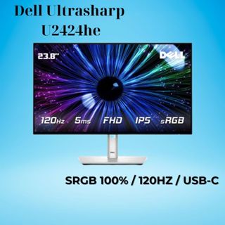 [Siêu KM] Màn Hình Dell UltraSharp U2424HE (23.8 inch - FHD - IPS - 120Hz - USB TypeC)