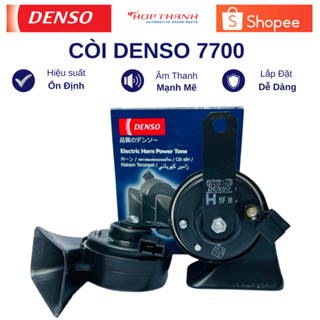 Cặp còi sên DENSO chính hãng dành cho ô tô một giắc, không dây, mã JK2720007700