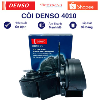  Cặp còi sên DENSO chính hãng chống nước cao cấp một giắc không dây dành cho xe ô tô mã 0410 