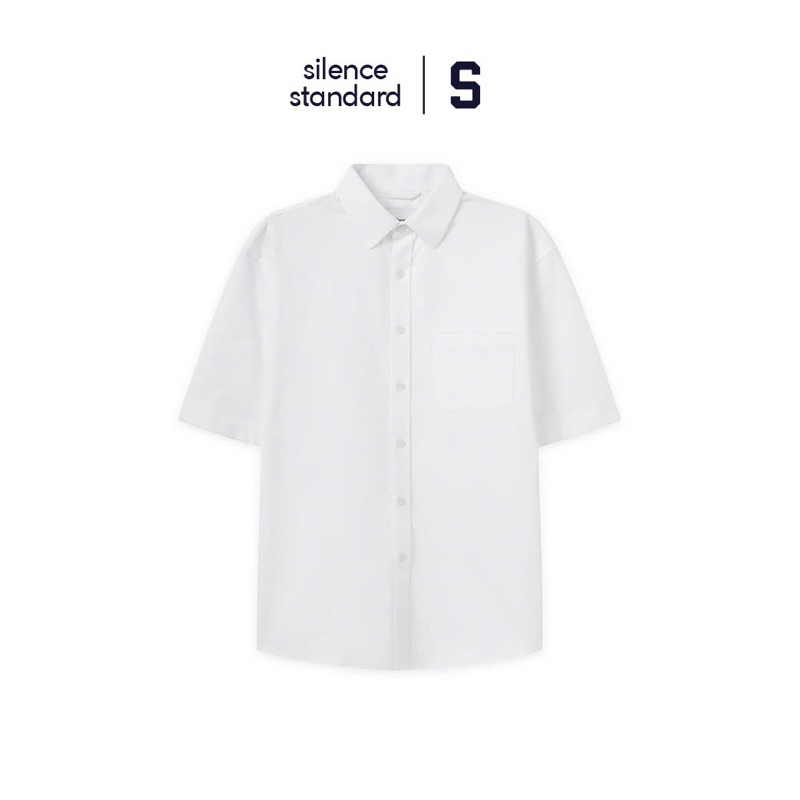 Áo sơ mi ngắn tay SilenceStandard Eco Oxford/ Blank [SO38]